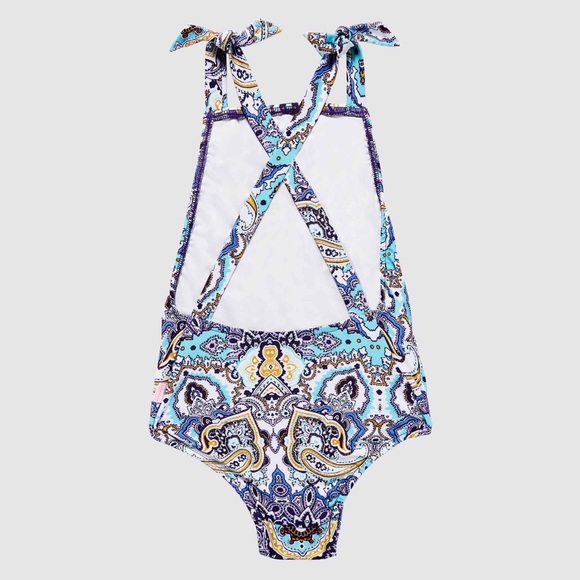 Seafolly Girls Mini Me Summer Chintz Tankini NWT - Picture 2 of 2